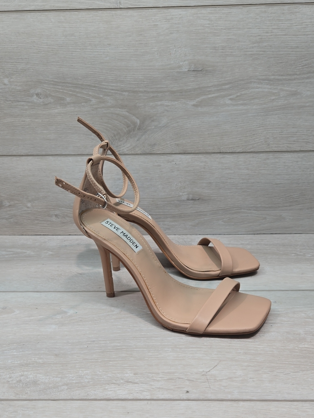 Steve Madden Women Shaye Square Toe Heels Shoes Sz 7.5M